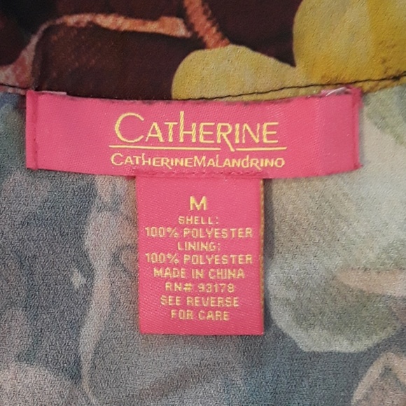 Catherine Malandrino Freida Cold Shoulder Blouse (flaws) - Picture 9 of 10